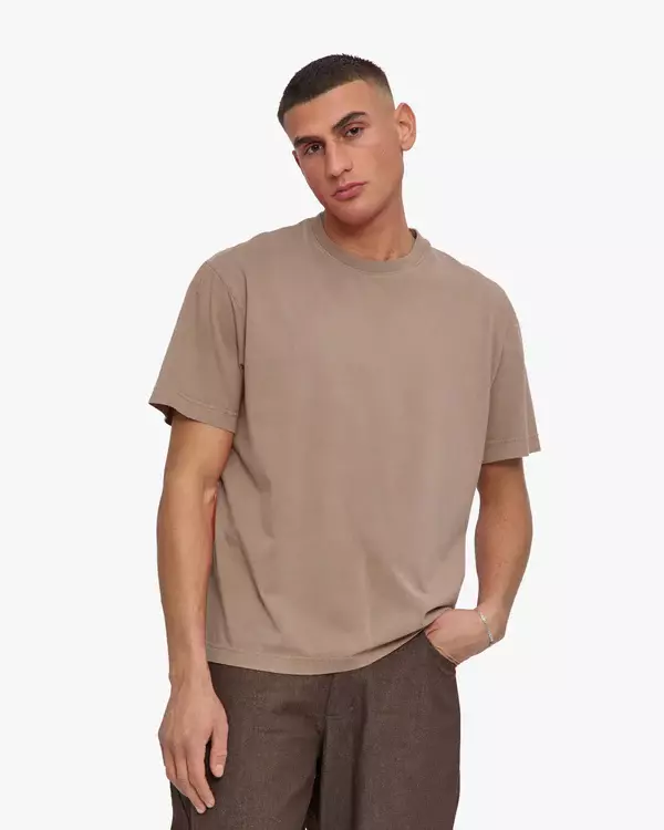 Colorful Standard Oversized Organic T-Shirt Unisex Faded Khaki